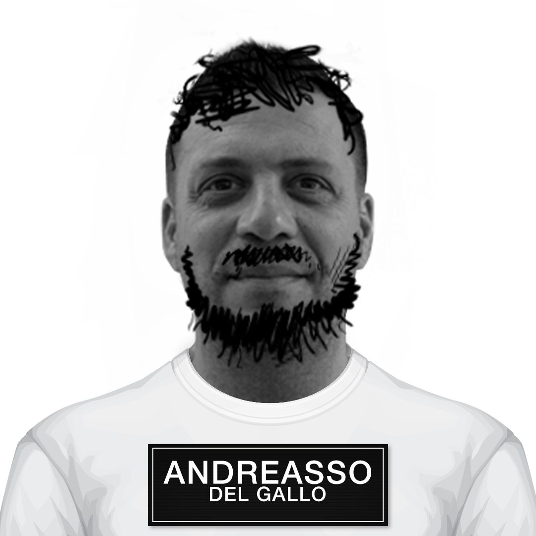Dürfen wir vorstellen: Andreasso del Gallo, ein gesuchter Schwerverbrecher. – Motiv 1